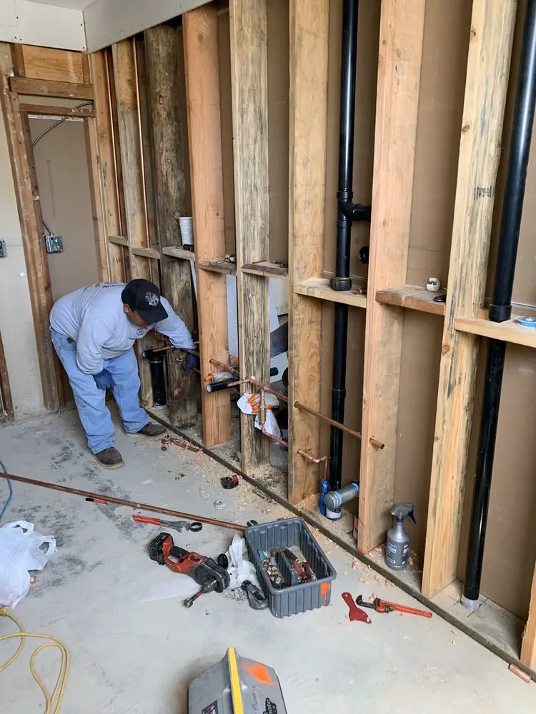 Commercial rough-in plumbing for Trenchless Sewer Repair in Corey Hill